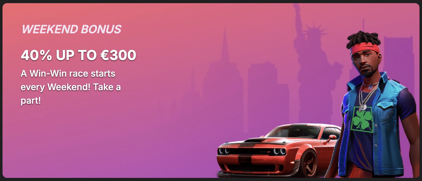 Need For Spin Weekend Bonus