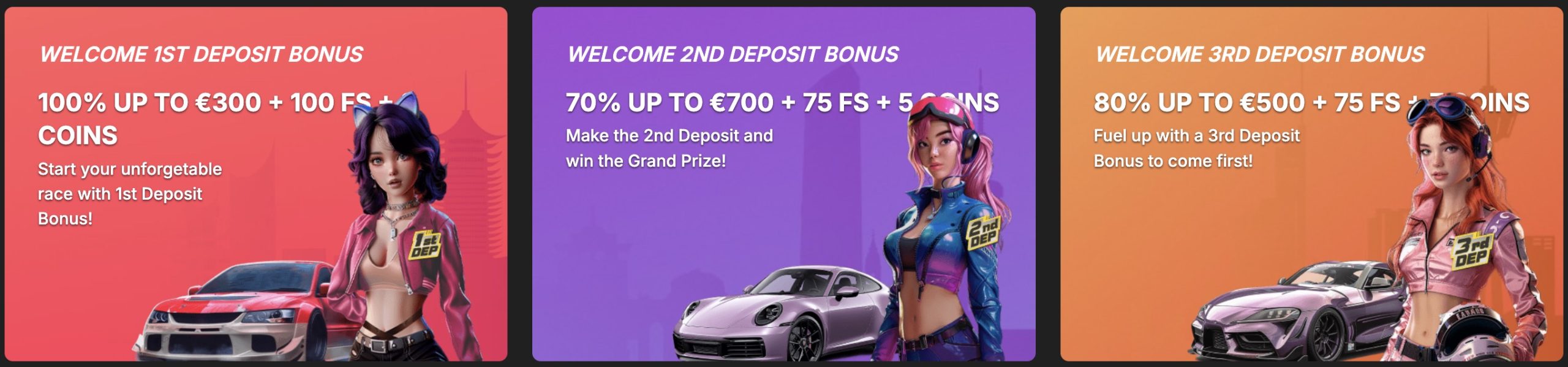 Need For Spin Welcome Pack
